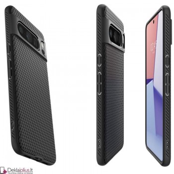Spigen Liquid Air dėklas - juodas (Google Pixel 8 Pro)